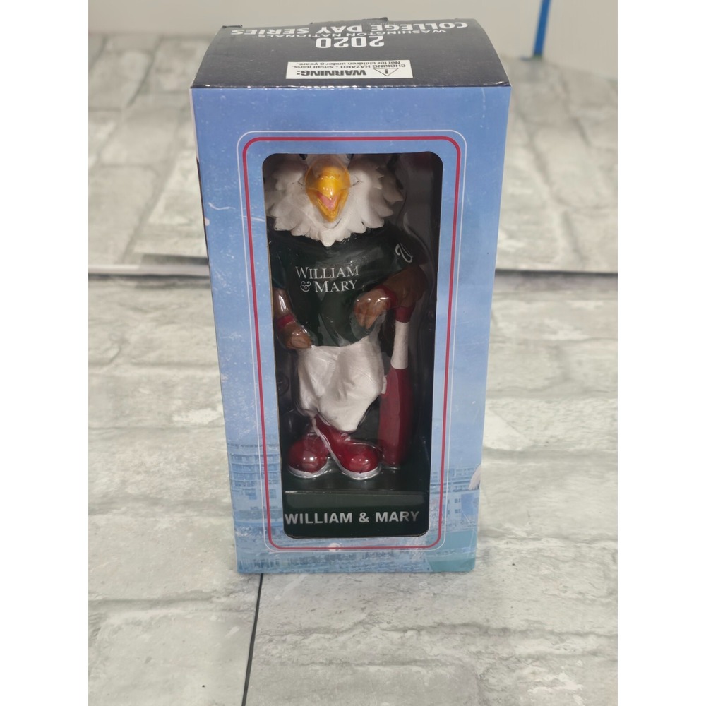 Washington Nationals College 2020 Mascot Bobblehead William Mary Screech SGA New
